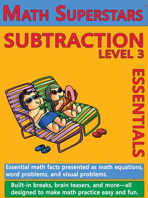 cover image of Math Superstars Subtraction Level 3